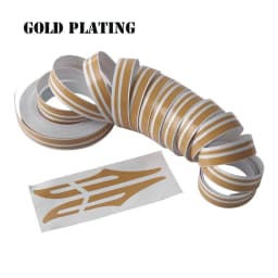 1 Roll Multicolor Striping Pin Stripe Steamline Double Line Tape Car Body Decal Vinyl Sticker Car Decoration Styling Tools