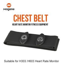 Magene H303 Heart Rate Sensor Bluetooth ANT Upgrade HR Monitor With Chest Strap Dual Mode Computer Bike Sports Band Belt