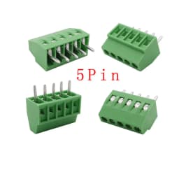 5/10pcs KF128 2.54mm 0.1" Pitch Mini PCB Screw Terminal Block Connector for Wires 2P 3P 4P 5P 6P 7P 8P 9P 10P 12P 16P Terminal