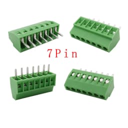 5/10pcs KF128 2.54mm 0.1" Pitch Mini PCB Screw Terminal Block Connector for Wires 2P 3P 4P 5P 6P 7P 8P 9P 10P 12P 16P Terminal