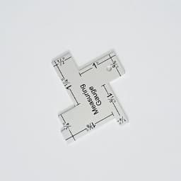 1/2pcs Precision Seam Measuring Gauge Quilting Ruler Template Sewing Ruler DIY Patchwork Sewing Quilting Craft Accessories Tools