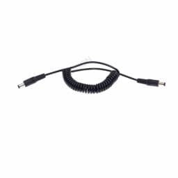 DC 5.5*2.1mm Male to 5.5*2.1mm Male Power Retractable Cord 1.5m Power Adapter DC Jack Plug 5.5mmx2.1mm Cable With Spring
