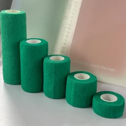 1 Roll 4.5m Blue Waterproof Bandage First Aid Kit Security Self-Adhesive Elastic Bandage Emergency Survival Kit