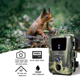 20MP 1080P Mini Trail Hunting Camera Wildlife Cameras 850NM Night Vision Mini600 Animal Cam Photo Trap Surveillance Tracking