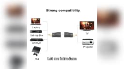 Video Extender HD to RJ45 4K 3D HDTV 1.4 Up to 30M Extension to RJ45 Over Cat 5E/6 Network LAN Ethernet Adapter