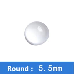 High Quality Sapphire Bubble Magnifier Calendar Lens for Date Window Watch Crystal Glass 7.0x5.5mm/5.5x4.5mm/5.5mm To Choose