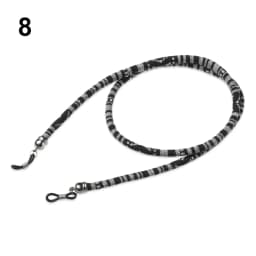 Colorful Acrylic Beads Glasses Chain Reading Glasses Cord Holder Anti-lost Rope Vintage Neck Strap Rope for Eyewear Accessories