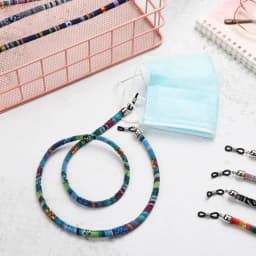 Colorful Acrylic Beads Glasses Chain Reading Glasses Cord Holder Anti-lost Rope Vintage Neck Strap Rope for Eyewear Accessories