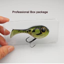 ESFISHING Soft Baits Balloonfish 82mm24g Deraball Pesca Artificial Fishing Lure Tackle for Pike Perch