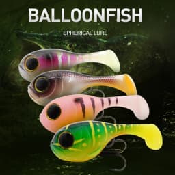 ESFISHING Soft Baits Balloonfish 82mm24g Deraball Pesca Artificial Fishing Lure Tackle for Pike Perch