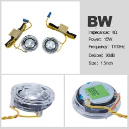 Door Tweeter For BMW E81 E82 E87 E88 E90 E91 E92 E93 E60 E61 E63 E64 E65 E66 E84 E83 E70 E81 E82 Original Horn Speakers Refit