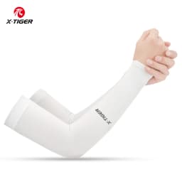 X-TIGER Cycling Arm Sleeves Ice Fabric Anti-UV Sunscreen Running Cycling Sleeve Outdoor Sport Cycling Arm Warmers Men Women