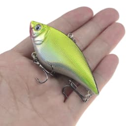 1PCS Hard VIB Fishing Lure 7cm 16g Plastic Artificial Bait Treble Hooks Peche Bass Pike Trolling Pesca Fishing Tackle