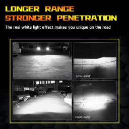 Heyword 150000lm 450W 1860 CSP chip 3000k/4300k/6000k/8000k Car LED Headlight h4 h7 h1 LED headlights 9005 H7 h11 led light
