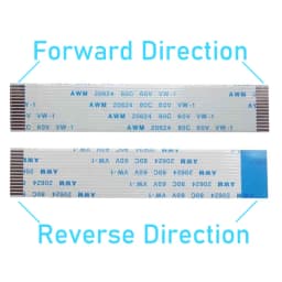5PCS FPC FFC Ribbon Flexible Flat Cable 4/5/6/8/10/12/14/16/18/20/30/40-80Pin Pitch 0.5MM 1.0MM A-Type Wire Length