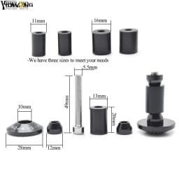 Motorcycle 7/8" 22MM Handlebar Hand Grips Handle Bar End Cap For Granturismo 125/200 GTS 125/250 S125/150/300 Super