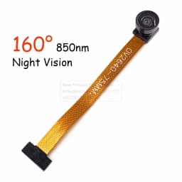 NEW OV2640 Camera Module for ESP32 CAM Camera Module 2MP 222 200 180 66 120 160 Degree 650nm 850nm Night Vision DVP 24PIN 0.5MM