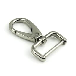 1piece Metal Detachable Snap Hook Trigger Clips Buckles for Leather Strap/ Belt Keychain Webbing Pet Leash Hooks 5 Sizes