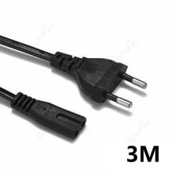 0.3-10m EU Extension Cord C7 Power Cable Figure 8 Euro Plug AC Cable For Samsung LG Sony TV Samsung Monitor Power Supply PS2 3