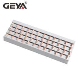 GEYA PIN TYPE Fork Type Copper Busbar for Distribution Box Circuit Breaker MCB 63A Connector Busbar Connection