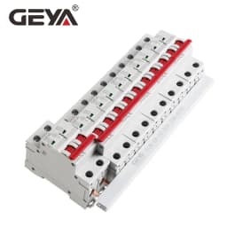 GEYA PIN TYPE Fork Type Copper Busbar for Distribution Box Circuit Breaker MCB 63A Connector Busbar Connection