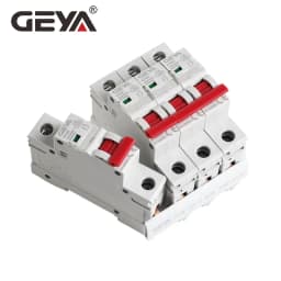 GEYA PIN TYPE Fork Type Copper Busbar for Distribution Box Circuit Breaker MCB 63A Connector Busbar Connection