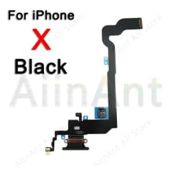 AiinAnt OEM USB Port Charger Dock Connector Mic Charging Flex Cable For iPhone 7 8 Plus Xs Max X XR Dock Charging Flex