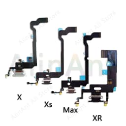 AiinAnt OEM USB Port Charger Dock Connector Mic Charging Flex Cable For iPhone 7 8 Plus Xs Max X XR Dock Charging Flex