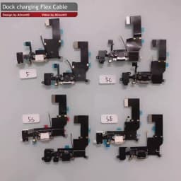 AiinAnt OEM USB Port Charger Dock Connector Mic Charging Flex Cable For iPhone 7 8 Plus Xs Max X XR Dock Charging Flex