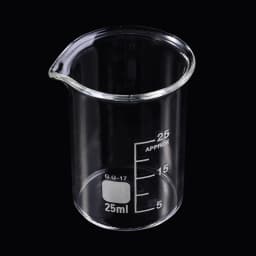 5pcs/set 5/10/25/50/100ml Glass Beaker Laboratory Measuring Cup Glassware For School Study Lab Glass Beaker Set