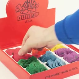 50pcs Dunlop Guitar Picks Electric Guitar Parts Picks Accessories 6 Kinds Thickness Picks