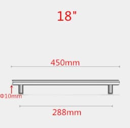 Stainless Steel Handles for Cabinets and Drawers Kitchen Handles Bathroom Cabinets Handles Cabinet Metal Furniture Handles