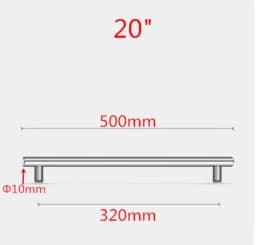 Stainless Steel Handles for Cabinets and Drawers Kitchen Handles Bathroom Cabinets Handles Cabinet Metal Furniture Handles