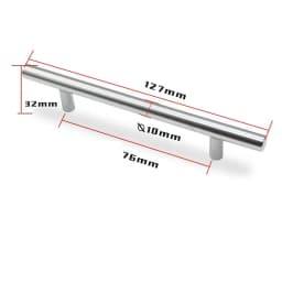 Stainless Steel Handles for Cabinets and Drawers Kitchen Handles Bathroom Cabinets Handles Cabinet Metal Furniture Handles
