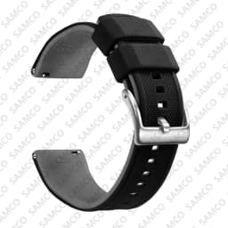 Quick Release Rubber Watch Strap Silicone Watch Band 18mm 20mm 22mm Huawei ,Samsung Galaxy, Garmin, Watch Replacement Watchband