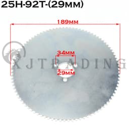 25H 47T 55T 65T 68T 70T 80T 92T Tooth 29MM Rear Sprocket for 47CC 49CC Mini Moto ATV Quad Dirt Pit Pocket Bike Scooter Parts