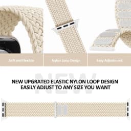 Braided Solo Loop Strap for Apple Watch Ultra 4 2 3 Bands 44mm 40mm 45mm 49mm 46mm Bracelet Correa iWatch Series SE 8 9 10 11 12