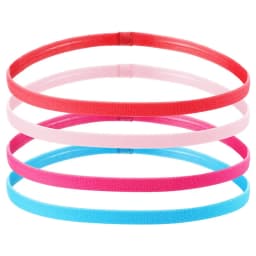 4 Pcs Thick Non-Slip Elastic Sport Headbands Women Men Yoga Hair Bands Girls Anti-slip Elastic Workout Sweatband Sport Hairband