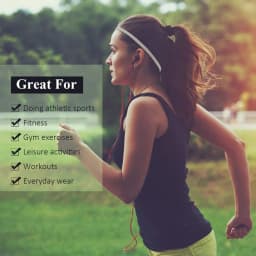 4 Pcs Thick Non-Slip Elastic Sport Headbands Women Men Yoga Hair Bands Girls Anti-slip Elastic Workout Sweatband Sport Hairband