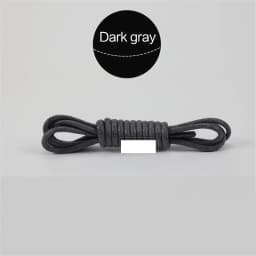 1Pair Waxed Cotton Round Shoe laces Coloured Leather Shoes lace Waterproof ShoeLaces Men Boots Shoelace Shoestring