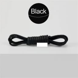 1Pair Waxed Cotton Round Shoe laces Coloured Leather Shoes lace Waterproof ShoeLaces Men Boots Shoelace Shoestring