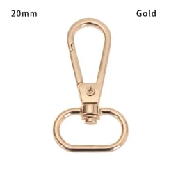 1pc DIY Metal Detachable Snap Hook Trigger Clips Buckles for for Leather Craft Bag Strap Buckles Handle Shoulder Webbing