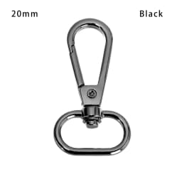 1pc DIY Metal Detachable Snap Hook Trigger Clips Buckles for for Leather Craft Bag Strap Buckles Handle Shoulder Webbing