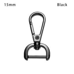 1pc DIY Metal Detachable Snap Hook Trigger Clips Buckles for for Leather Craft Bag Strap Buckles Handle Shoulder Webbing