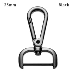 1pc DIY Metal Detachable Snap Hook Trigger Clips Buckles for for Leather Craft Bag Strap Buckles Handle Shoulder Webbing