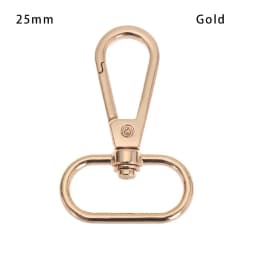 1pc DIY Metal Detachable Snap Hook Trigger Clips Buckles for for Leather Craft Bag Strap Buckles Handle Shoulder Webbing