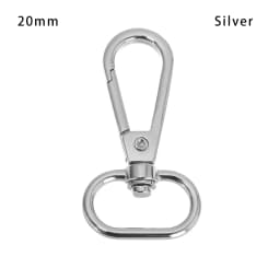 1pc DIY Metal Detachable Snap Hook Trigger Clips Buckles for for Leather Craft Bag Strap Buckles Handle Shoulder Webbing