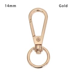 1pc DIY Metal Detachable Snap Hook Trigger Clips Buckles for for Leather Craft Bag Strap Buckles Handle Shoulder Webbing