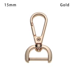 1pc DIY Metal Detachable Snap Hook Trigger Clips Buckles for for Leather Craft Bag Strap Buckles Handle Shoulder Webbing