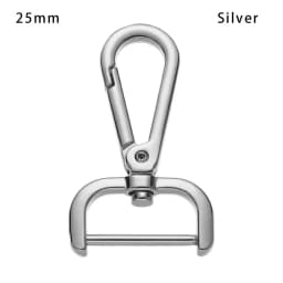 1pc DIY Metal Detachable Snap Hook Trigger Clips Buckles for for Leather Craft Bag Strap Buckles Handle Shoulder Webbing